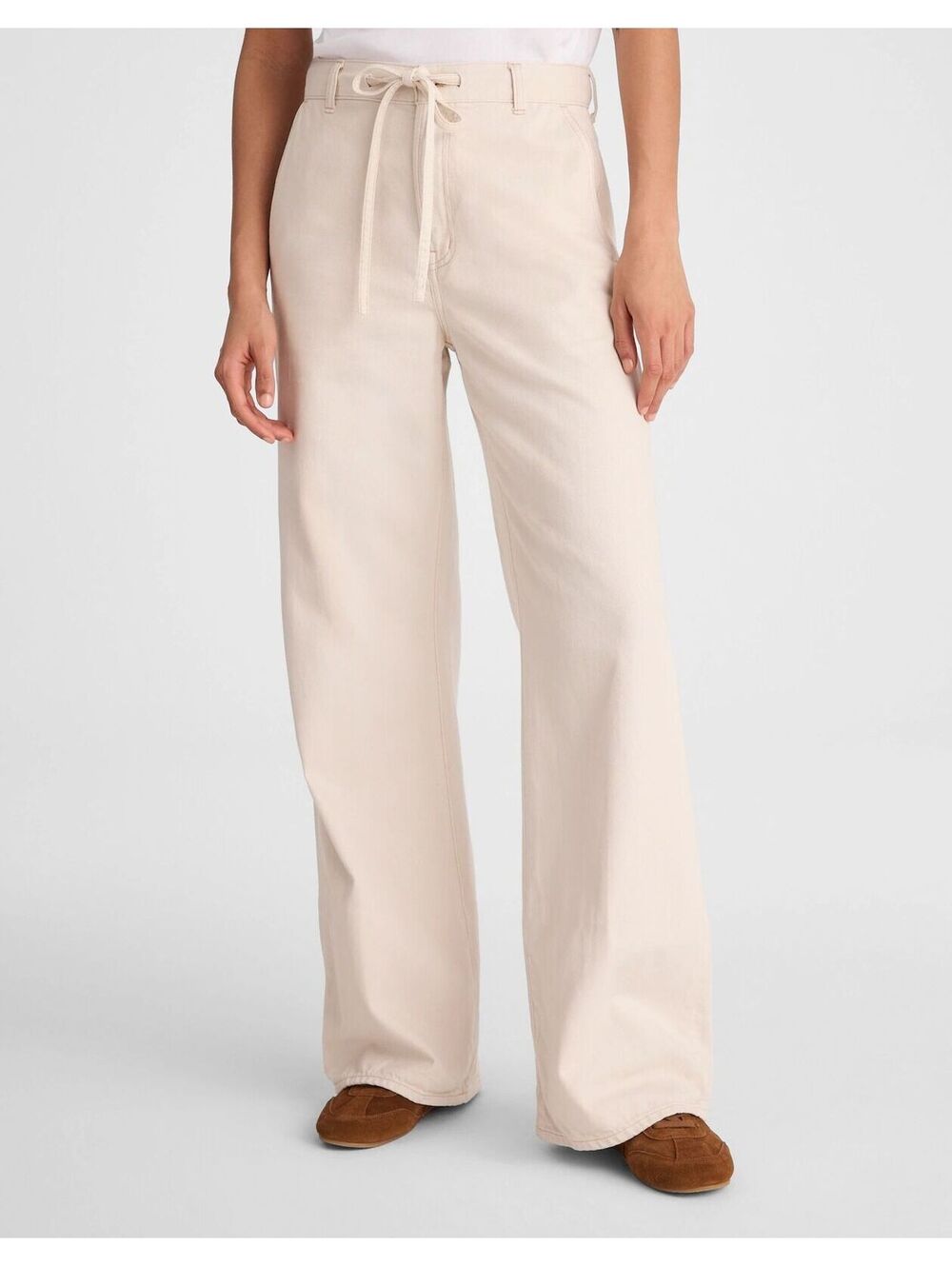 NWT Madewell The Ultimate Wide-Leg Pant in Airy Denim - Size 33 - MSRP $128